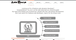 Desktop Screenshot of anitamourya.com